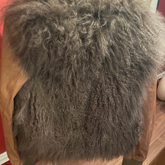 LINE - Mongolian sheep leather jacket - Picture 4 of 5